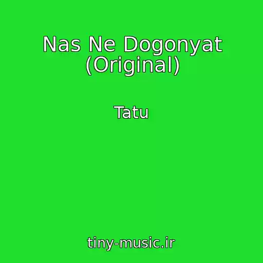 کاور آهنگ Nas Ne Dogonyat (Original) از Tatu