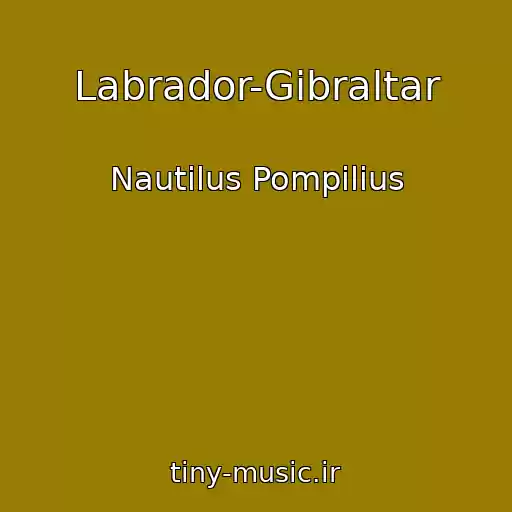 کاور آهنگ Labrador-Gibraltar از Nautilus Pompilius