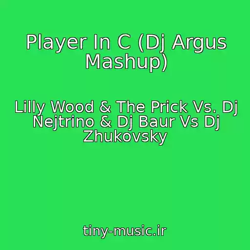 کاور آهنگ Player In C (Dj Argus Mashup) از Lilly Wood & The Prick Vs. Dj Nejtrino & Dj Baur Vs Dj Zhukovsky