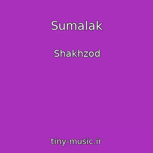 کاور آهنگ Sumalak از Shakhzod
