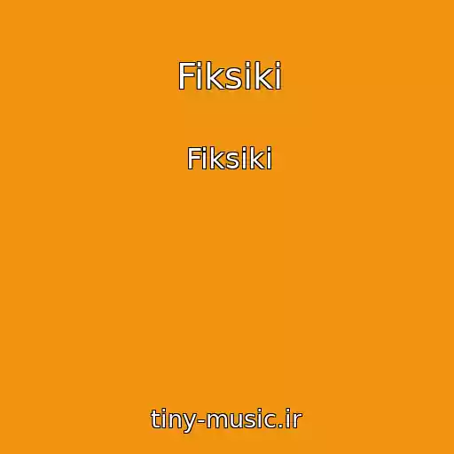 کاور آهنگ Fiksiki از Fiksiki