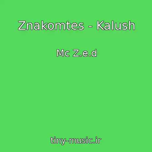 کاور آهنگ Znakomtes - Kalush از Mc Z.e.d