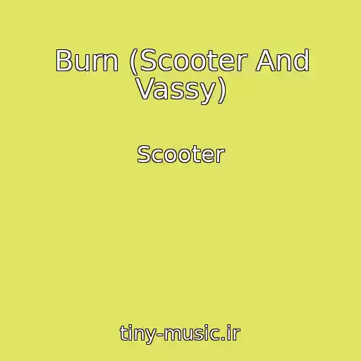 کاور آهنگ Burn (Scooter And Vassy) از Scooter