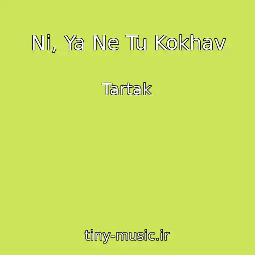 کاور آهنگ Ni, Ya Ne Tu Kokhav از Tartak