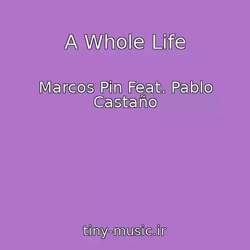 کاور آهنگ A Whole Life از Marcos Pin Feat. Pablo Castaño