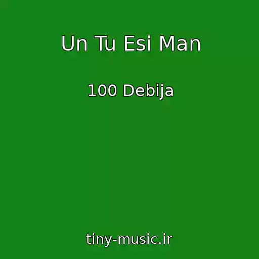 کاور آهنگ Un Tu Esi Man از 100 Debija