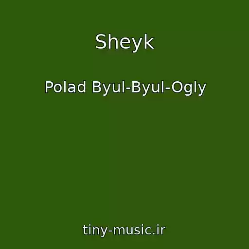 کاور آهنگ Sheyk از Polad Byul-Byul-Ogly