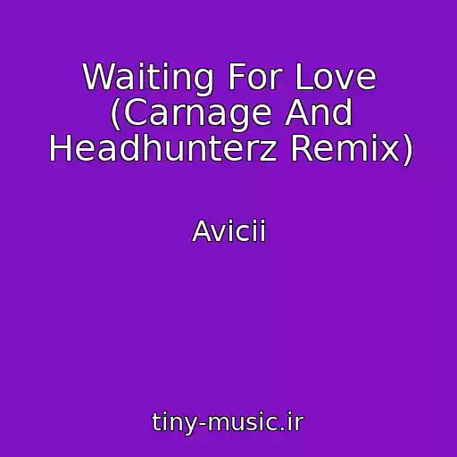 کاور آهنگ Waiting For Love (Carnage And Headhunterz Remix) از Avicii
