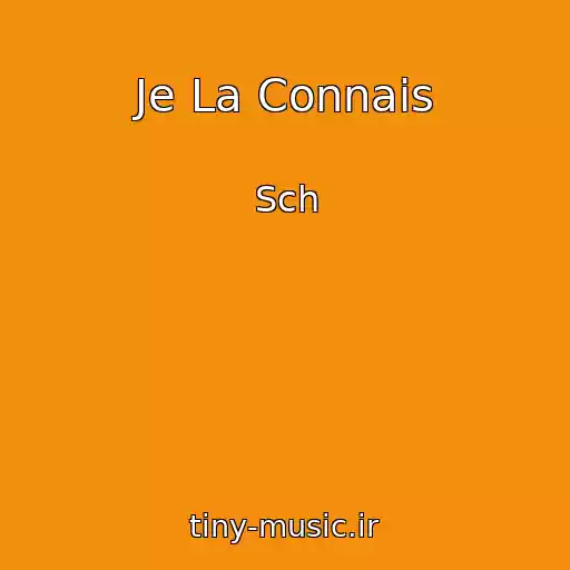 کاور آهنگ Je La Connais از Sch