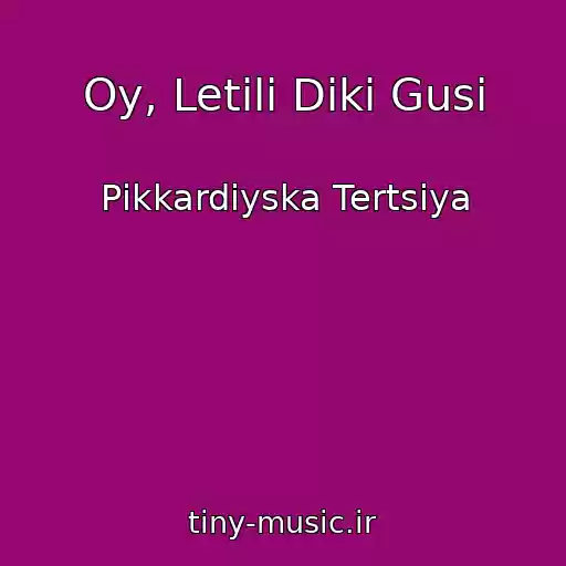 کاور آهنگ Oy, Letіli Dikі Gusi از Pіkkardіyska Tertsіya