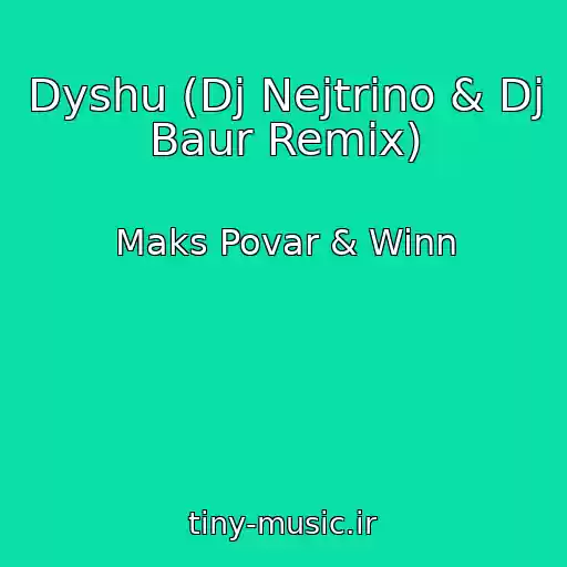 کاور آهنگ Dyshu (Dj Nejtrino & Dj Baur Remix) از Maks Povar & Winn