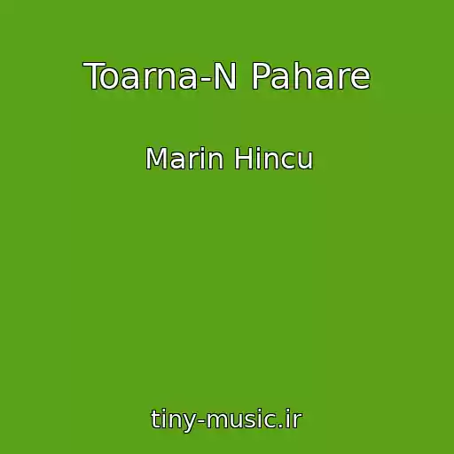 کاور آهنگ Toarna-N Pahare از Marin Hincu