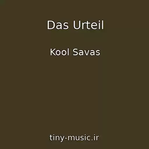 کاور آهنگ Das Urteil از Kool Savas