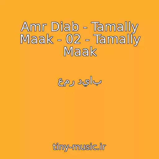 کاور آهنگ Amr Diab - Tamally Maak - 02 - Tamally Maak از عمر دياب