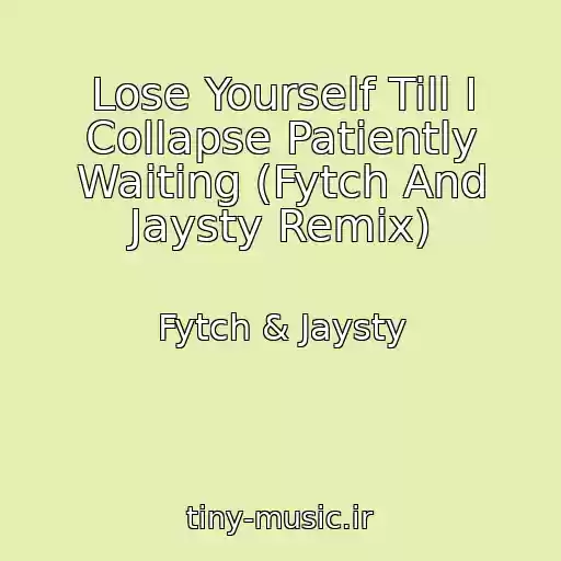 کاور آهنگ Lose Yourself Till I Collapse Patiently Waiting (Fytch And Jaysty Remix) از Fytch & Jaysty