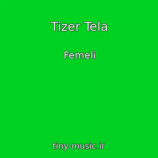 کاور آهنگ Tizer Tela از Femeli