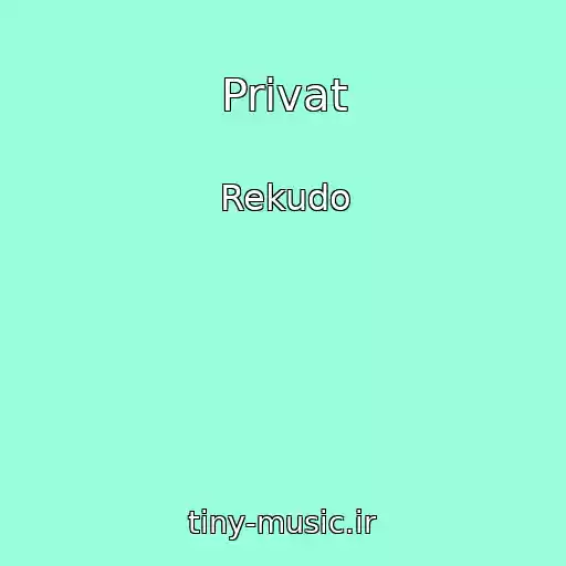 کاور آهنگ Privat از Rekudo
