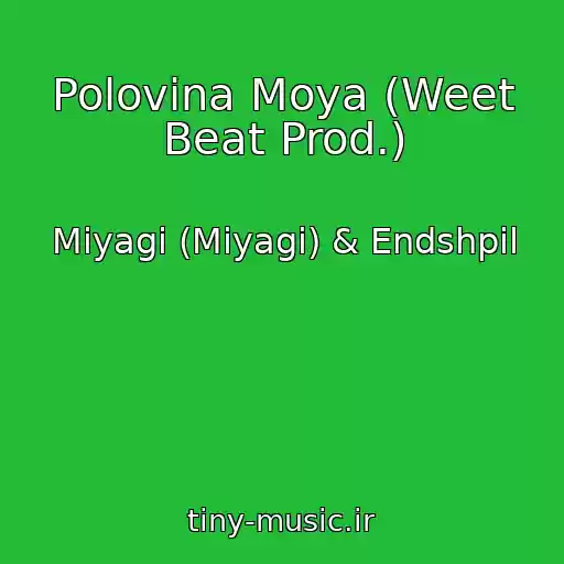 کاور آهنگ Polovina Moya (Weet Beat Prod.) از Miyagi (Miyagi) & Endshpil