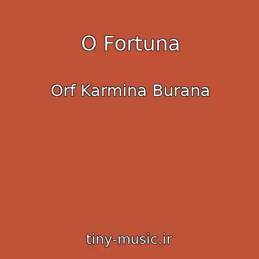 کاور آهنگ O Fortuna از Orf Karmina Burana