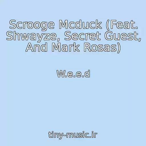 کاور آهنگ Scrooge Mcduck (Feat. Shwayze, Secret Guest, And Mark Rosas) از W.e.e.d
