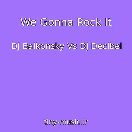 کاور آهنگ We Gonna Rock It از Dj Balkonsky Vs Dj Decibel