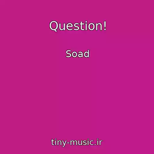 کاور آهنگ Question! از Soad