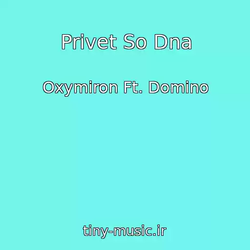 کاور آهنگ Privet So Dna از Oxymiron Ft. Domino