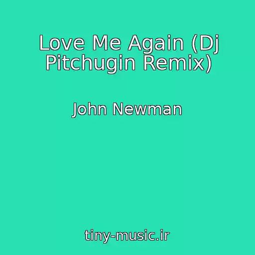 کاور آهنگ Love Me Again (Dj Pitchugin Remix) از John Newman