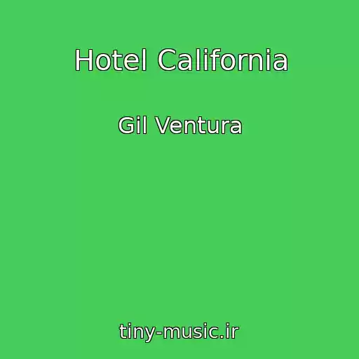 کاور آهنگ Hotel California از Gil Ventura