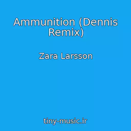 کاور آهنگ Ammunition (Dennis Remix) از Zara Larsson