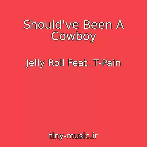 کاور آهنگ Should've Been A Cowboy از Jelly Roll Feat. T-Pain