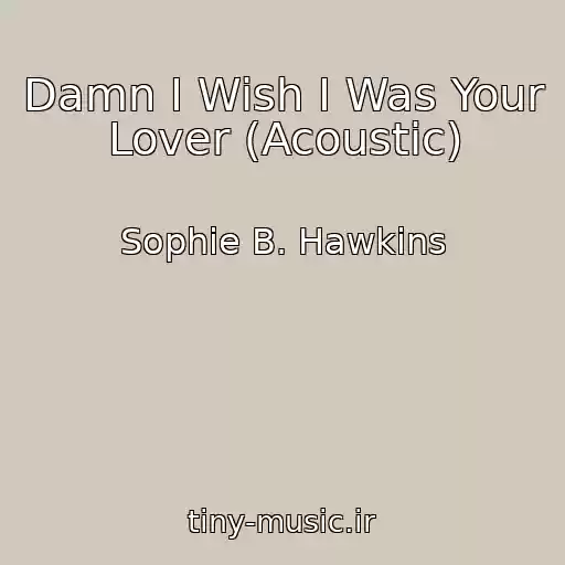 کاور آهنگ Damn I Wish I Was Your Lover (Acoustic) از Sophie B. Hawkins
