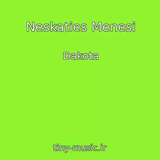 کاور آهنگ Neskaties Menesi از Dakota