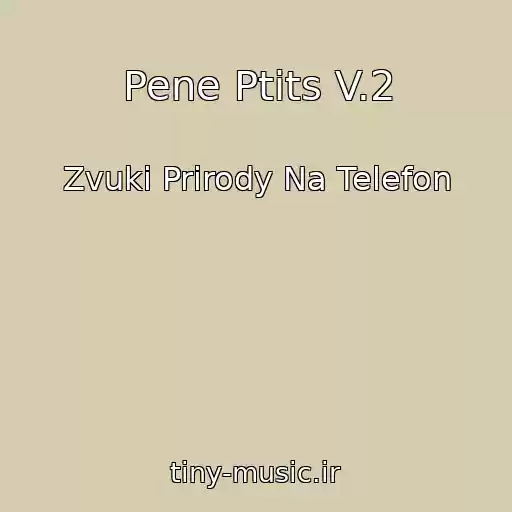 کاور آهنگ Pene Ptits V.2 از Zvuki Prirody Na Telefon