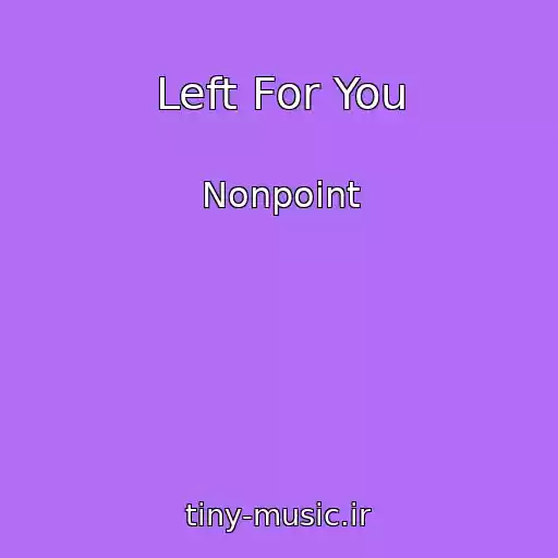 کاور آهنگ Left For You از Nonpoint