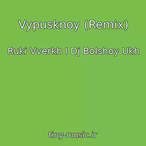 کاور آهنگ Vypusknoy (Remix) از Ruki Vverkh I Dj Bolshoy Ukh