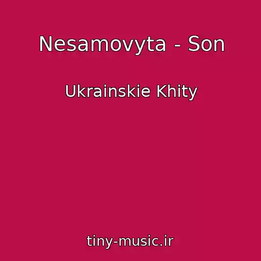 کاور آهنگ Nesamovyta - Son از Ukrainskie Khity