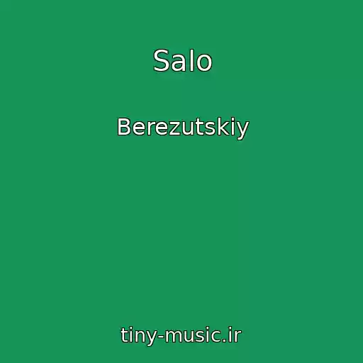 کاور آهنگ Salo از Berezutskiy