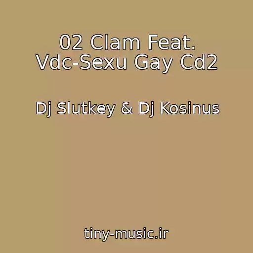 کاور آهنگ 02 Clam Feat. Vdc-Sexu Gay Cd2 از Dj Slutkey & Dj Kosinus
