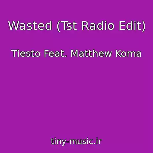 کاور آهنگ Wasted (Tst Radio Edit) از Tiesto Feat. Matthew Koma