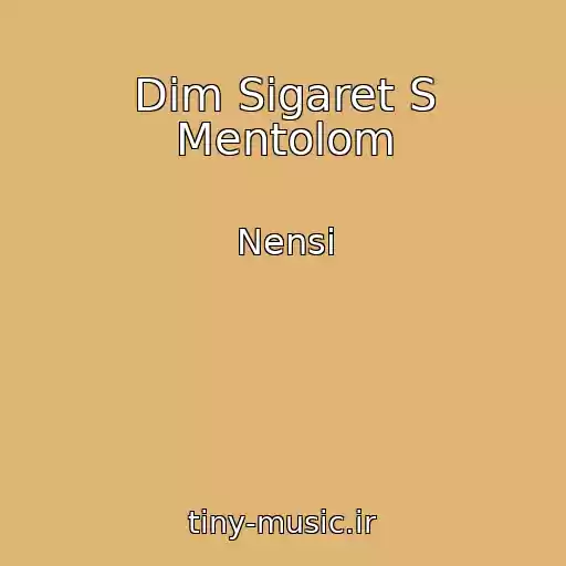 کاور آهنگ Dim Sіgaret S Mentolom از Nensі