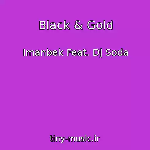 کاور آهنگ Black & Gold از Imanbek Feat. Dj Soda