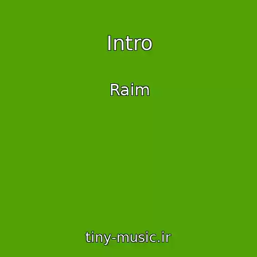 کاور آهنگ Intro از Raim