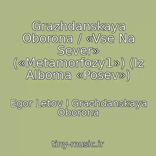 کاور آهنگ Grazhdanskaya Oborona / «Vse Na Sever» («Metamorfozy1») (Iz Alboma «Posev») از Egor Letov I Grazhdanskaya Oborona
