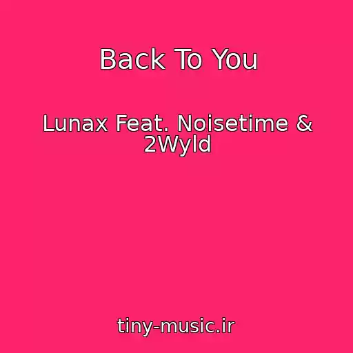 کاور آهنگ Back To You از Lunax Feat. Noisetime & 2Wyld