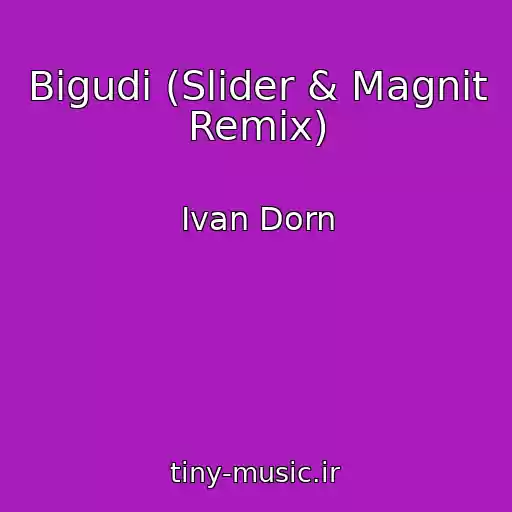 کاور آهنگ Bigudi (Slider & Magnit Remix) از Ivan Dorn