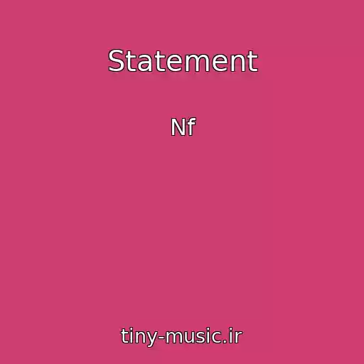 کاور آهنگ Statement از Nf