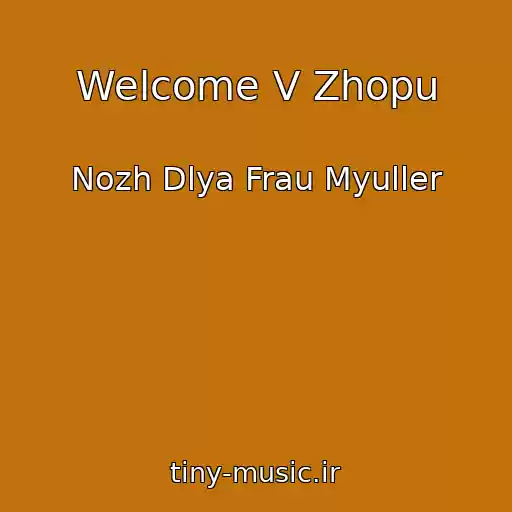 کاور آهنگ Welcome V Zhopu از Nozh Dlya Frau Myuller