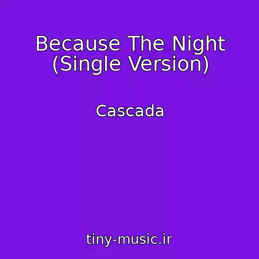 کاور آهنگ Because The Night (Single Version) از Cascada