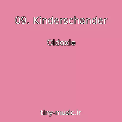 کاور آهنگ 09. Kinderschander از Oidoxie